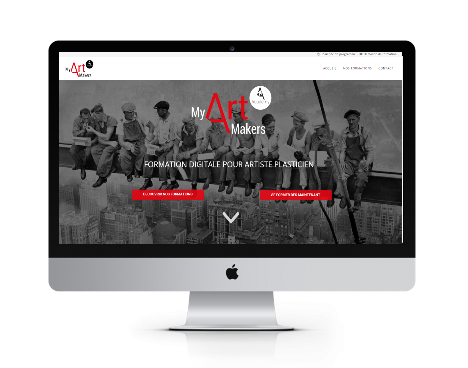 academy myartmakers_site internet_Le Web Francais