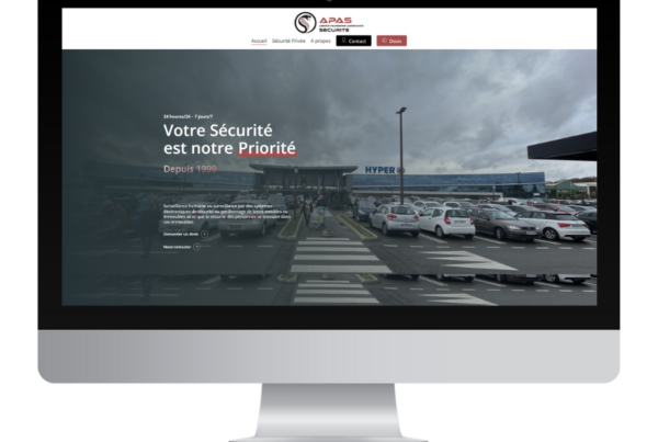 creation site internet professionnel apas securite