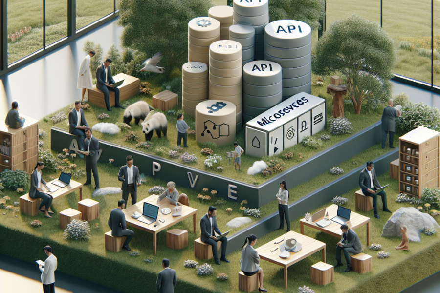 Un article détaillant les meilleures pratiques pour déployer des API et microser - API, microservices, déploiement