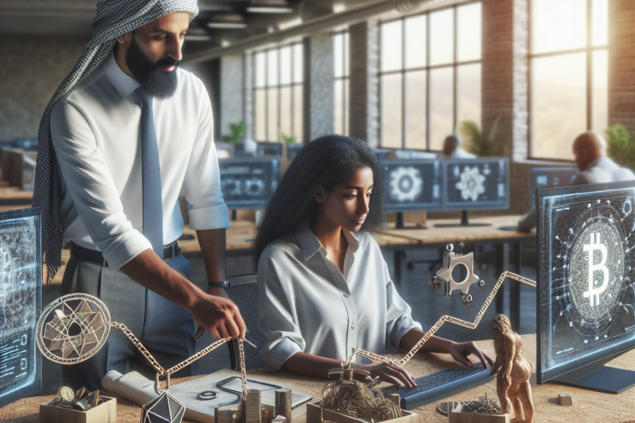 Nous analyserons l'impact de la blockchain sur le développement de solutions dig - blockchain, solutions digitales, développe