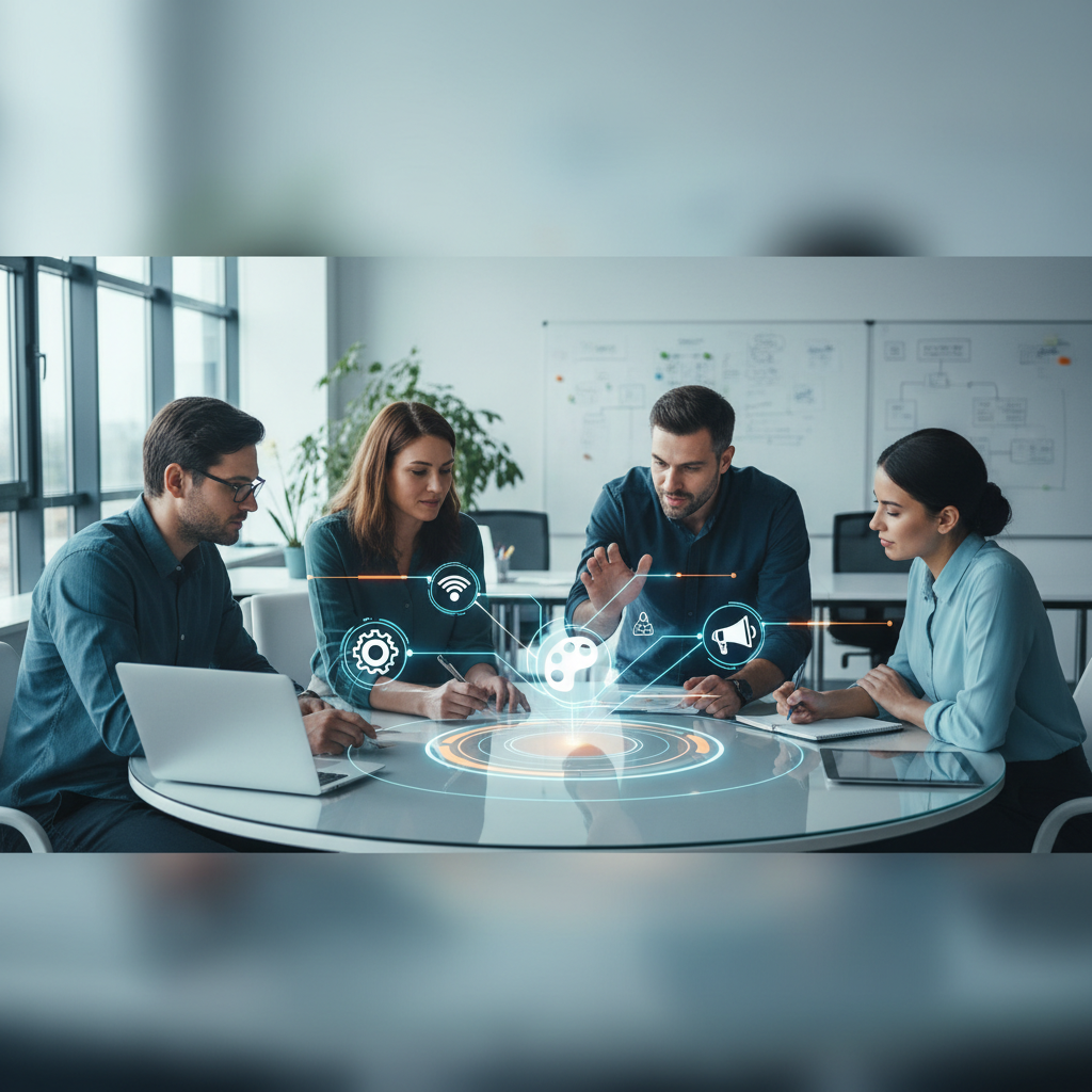 Collaboration interdisciplinaire : clé du succès en solutions digitales