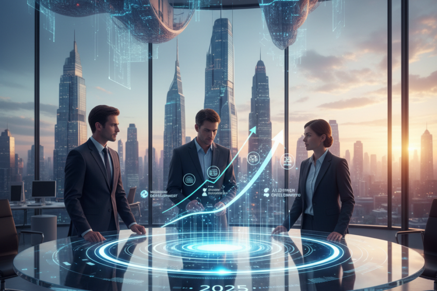 Nous examinerons les tendances majeures en architecture logicielle qui façonnero - architecture logicielle, tendances 2025, d