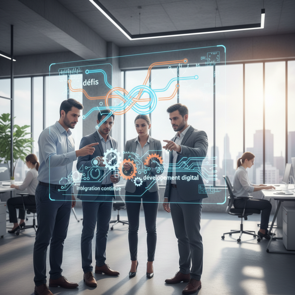 Analysez les principaux défis liés à l'intégration continue dans le développemen - intégration continue, développement digita
