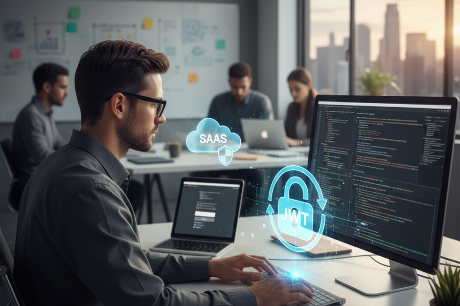 Découvrez une étude de cas approfondie sur la sécurisation et l'optimisation de - authentificationJWT, sécuritéSaaS, développ