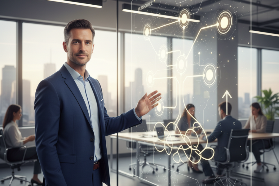 Découvrez une étude de cas inspirante montrant comment un développeur backend a - microserviceserreurs, architecturesaas, dév