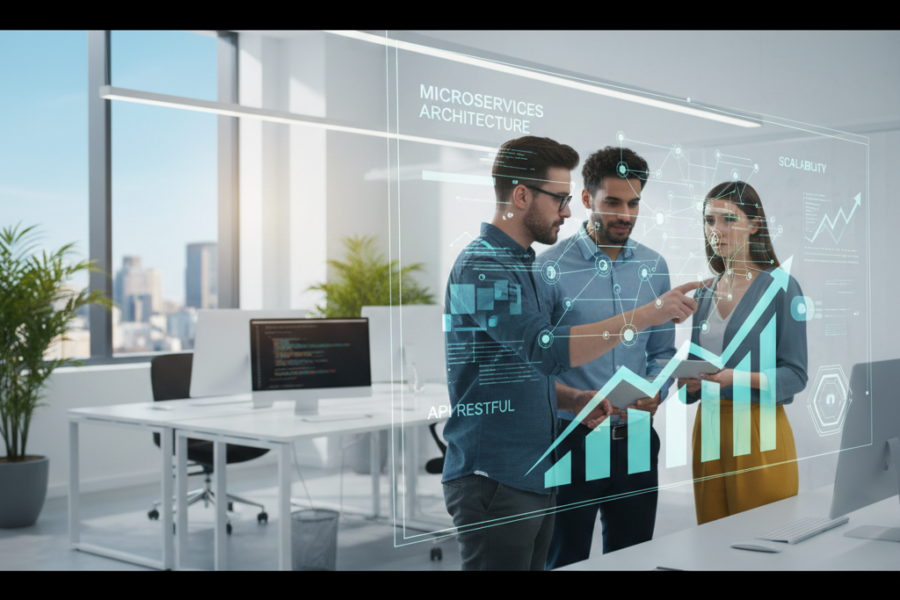 Découvrez une approche stratégique pour les PME souhaitant construire une archit - architecturemicroservices, scalabilitépme,