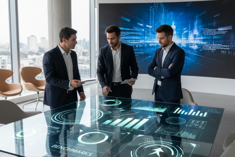 Métriques clés et références sectorielles pour évaluer votre Créateur de solutio - Créateur de solutions digitales, benchmark