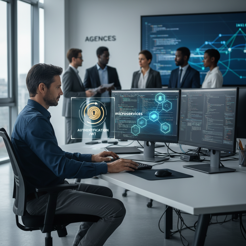 Comment un développeur backend gère l&rsquo;authentification JWT pour les agences en