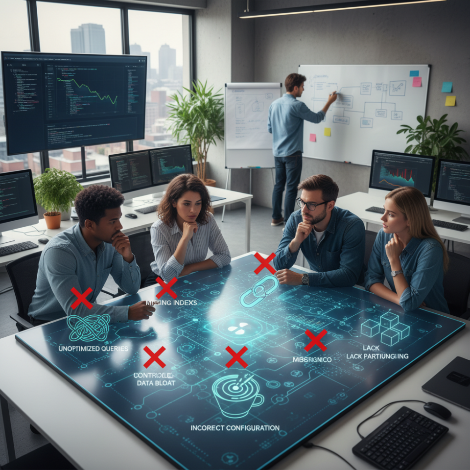 Découvrez les erreurs techniques courantes en 2026 qui peuvent impacter les perf - erreurs postgresql, optimisation base de d