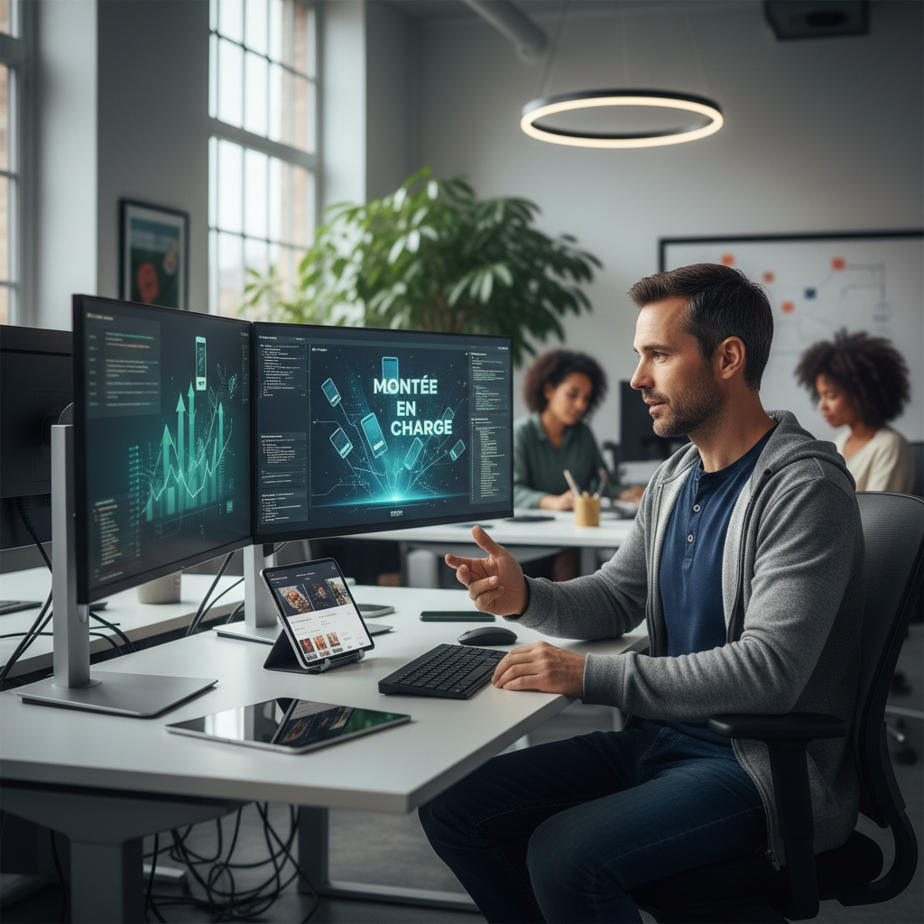 Comment un Développeur Backend a géré la montée en charge d&rsquo;une application mobile e-commerce en 2026 : une étude de cas Scalable