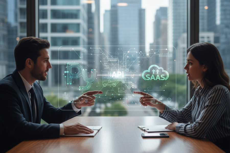 Découvrez les étapes clés pour intégrer efficacement des API REST avec Python, a - intégrationapipython, saaspython, développ