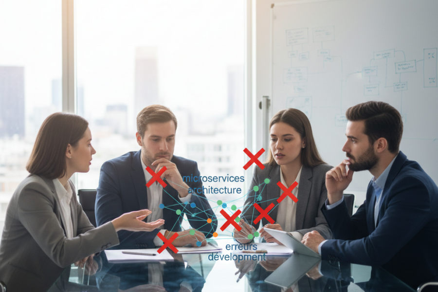 Découvrez les erreurs courantes en architecture microservices que les développeu - architecture microservices, erreurs dévelo