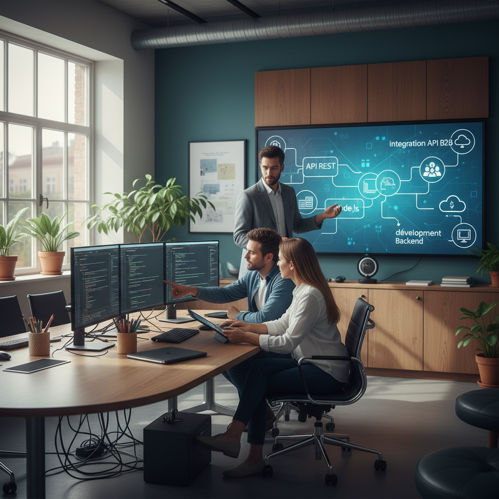 Comment intégrer une API REST avec Node.js pour des applications B2B évolutives en 2026 ?
