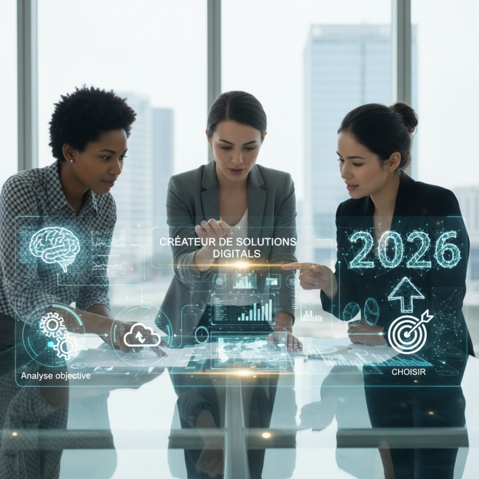 Analyse objective des différentes méthodes Créateur de solutions digitales pour - Créateur de solutions digitales, comparatif