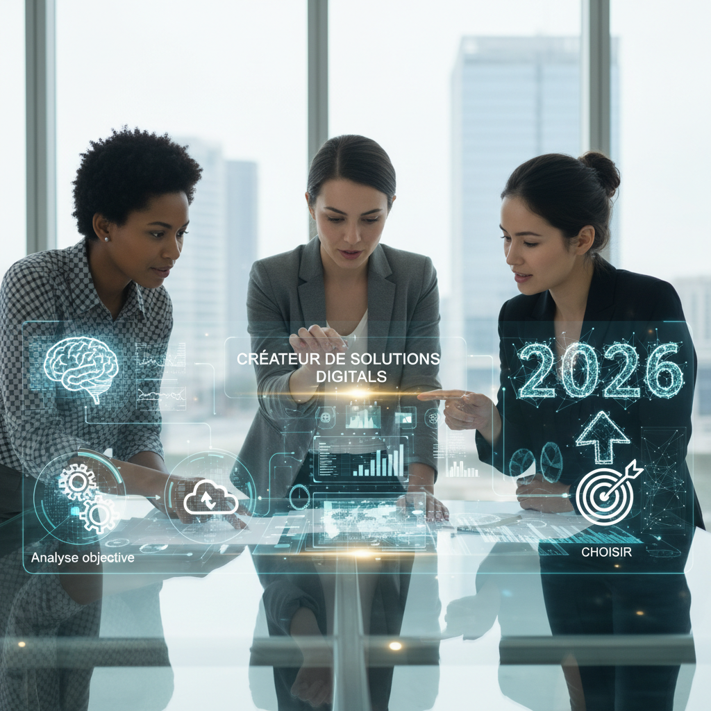 Comparatif Créateur de solutions digitales 2026 : Quelle approche choisir ?