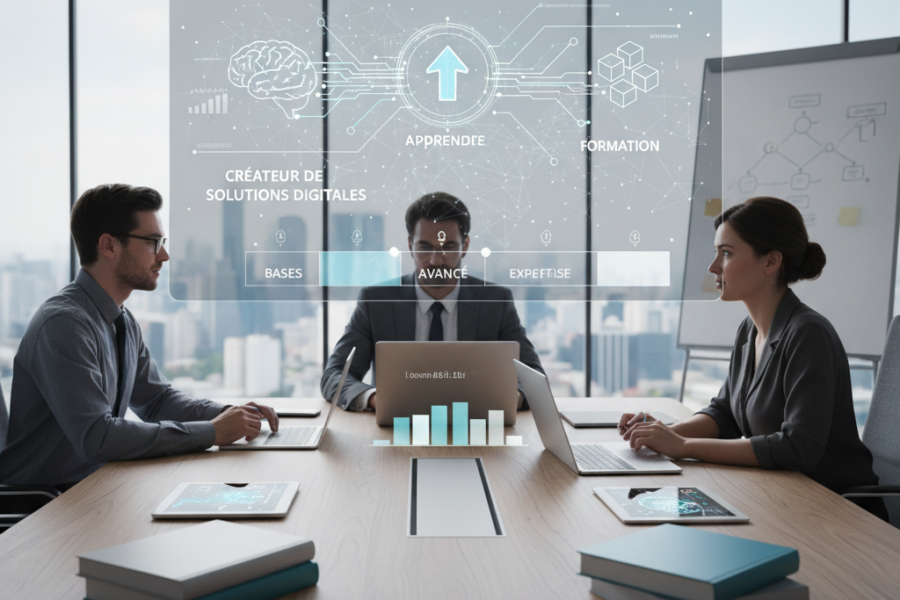 Formation complète Créateur de solutions digitales : bases, avancé et expertise - Créateur de solutions digitales, apprendre,