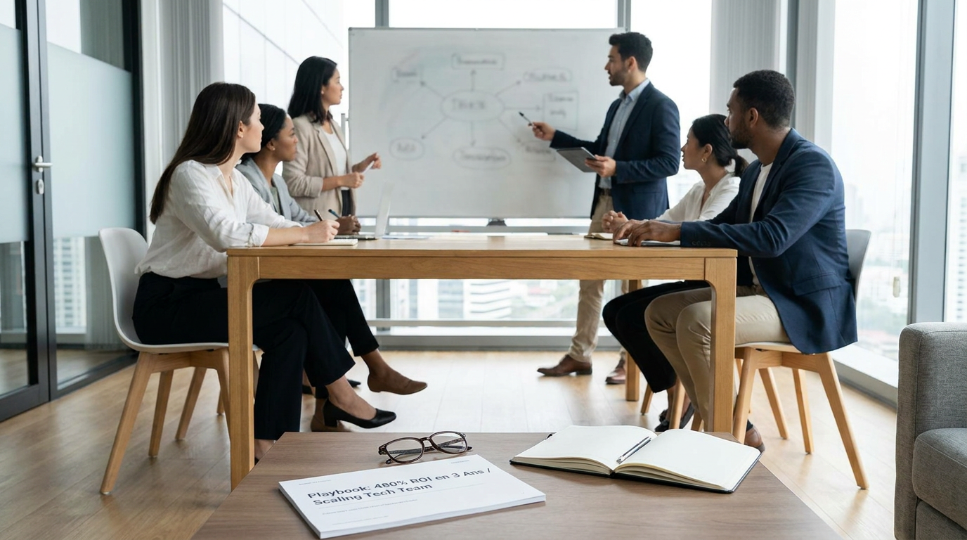 480% de ROI sur 3 ans : Playbook de recrutement pour scaler votre pôle ingénierie SaaS