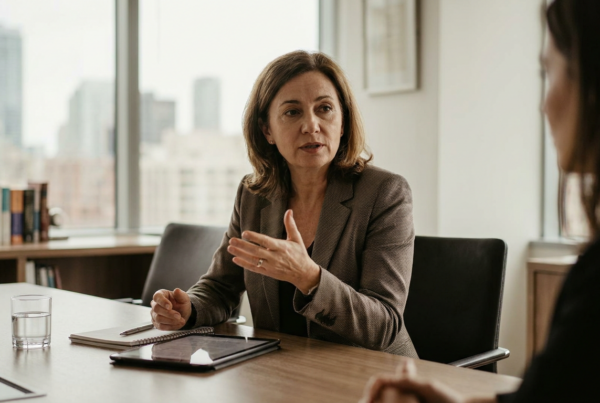 Interview exclusive de Maître Elena V., avocate spécialisée en droit du numériqu - jurisprudence saas 2027, responsabilité ia
