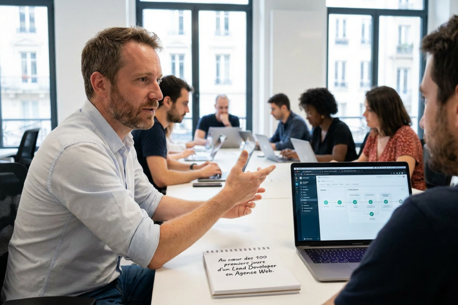 Découvrez le témoignage exclusif de Marc, Lead Dev en agence, qui détaille ses m - déploiement ci/cd, workflow agence digital