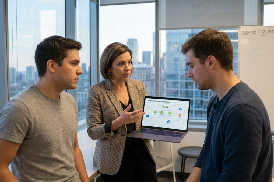 Playbook expert de 90 jours pour les leaders technologiques faisant face à une m - sécuriser application node.js, gouvernance