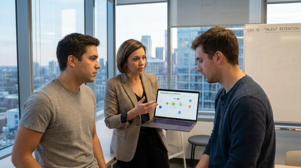 Playbook expert de 90 jours pour les leaders technologiques faisant face à une m - sécuriser application node.js, gouvernance